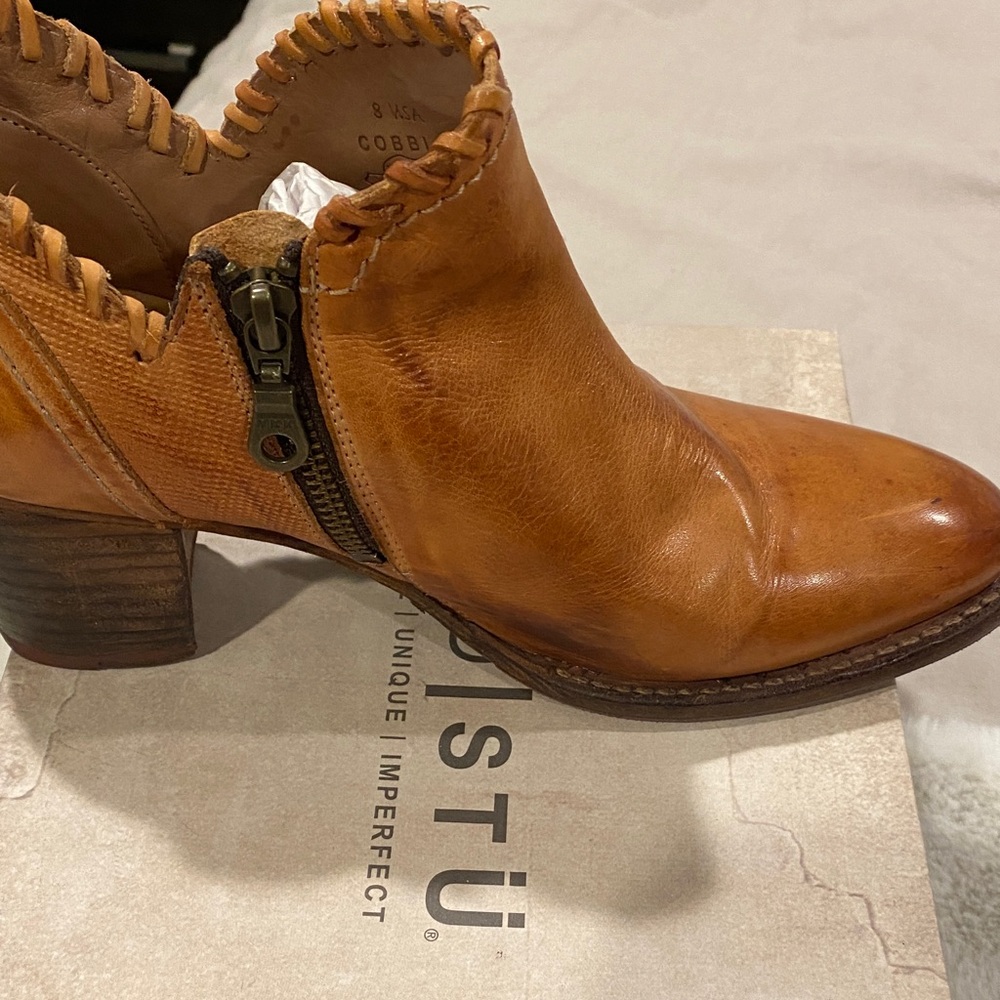 Bed Stu  Carla Leather Ankle Boots - Picture 9 of 12